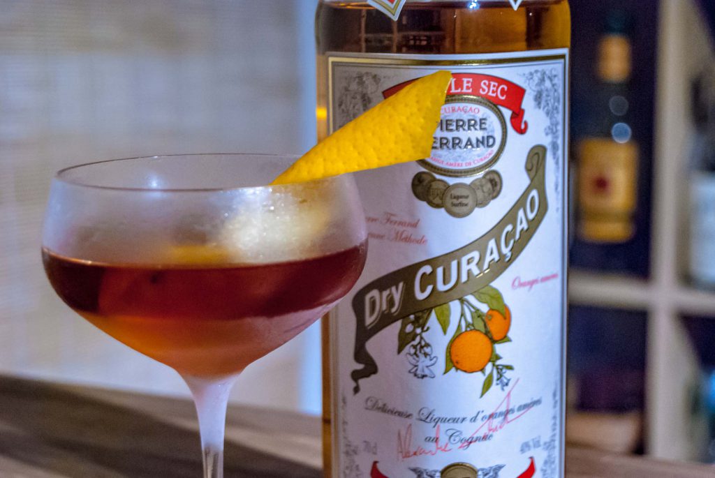 Pierre Ferrand Dry Orange Curaçao im El-Presidente-Cocktail.