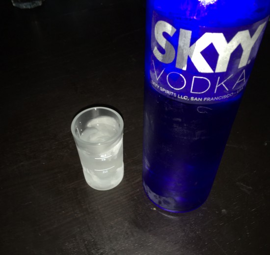 Wir testen Skyy Wodka - pur und im Cocktail.