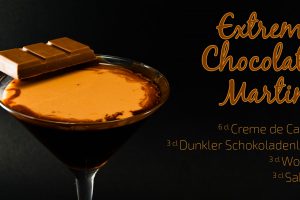 Der Extreme Chocolate Martini ist der ultimative Dessert-Cocktail.