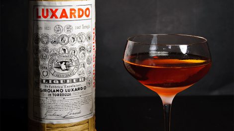 Luxardo Maraschino im Martinez-Cocktail.