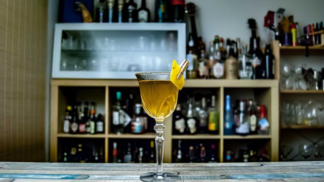 Purgatory Cocktail - Rye trifft Chartreuse trifft Bénédictine.