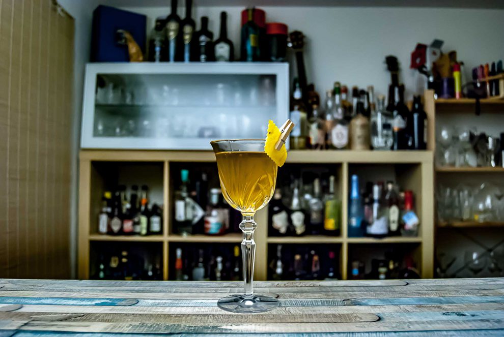 Purgatory Cocktail - Rye trifft Chartreuse trifft Bénédictine.