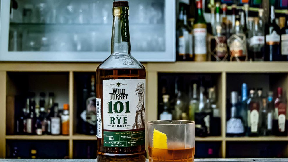 Wild Turkey 101 Rye Whisky au Sazerac.