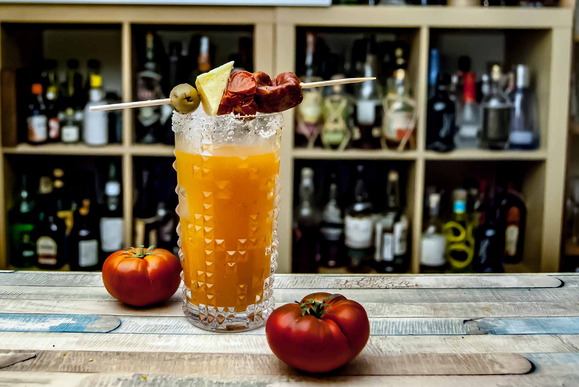 Der Red Snapper Cocktail ist eine Bloody Mary mit Stil.