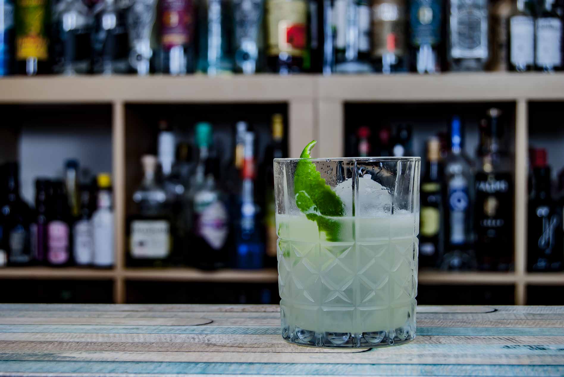 Margarita de Tommy avec tequila, citron vert et sirop d'agave.