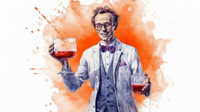Der verrückte Cocktail-Wissenschaftler schlägt wieder zu.