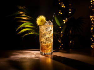 Ein Fizz-Cocktail auf Rum-Basis.