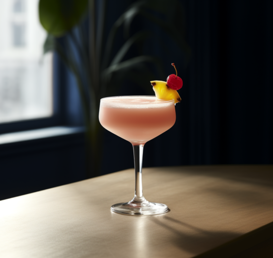 Der Mary Pickford Cocktail ist pinke Liebe direkt aus den 1920ern.