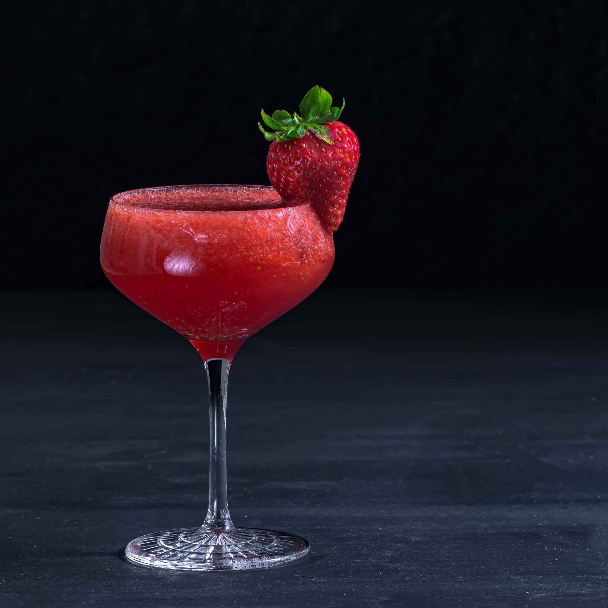 Eine Frozen Strawberry Margarita.