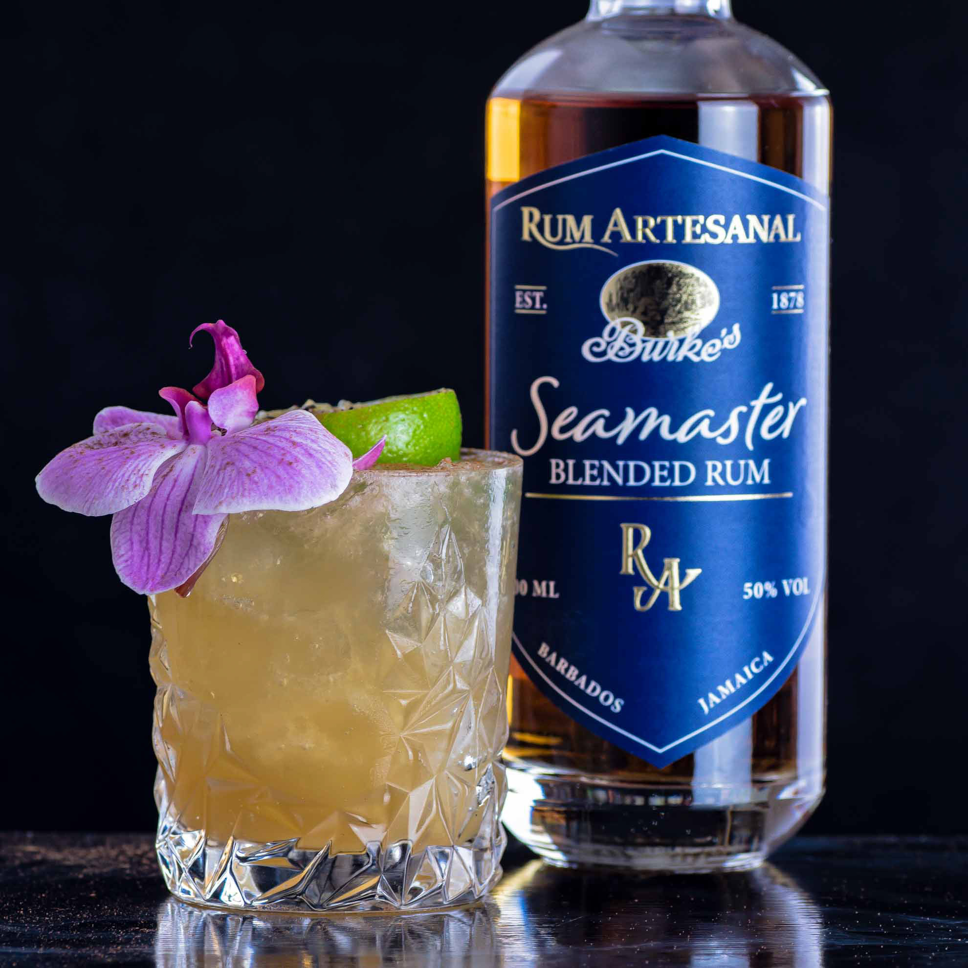 Rum Artesanal Burke's Seamaster Blended Rum im Devil's Lap Cocktail.