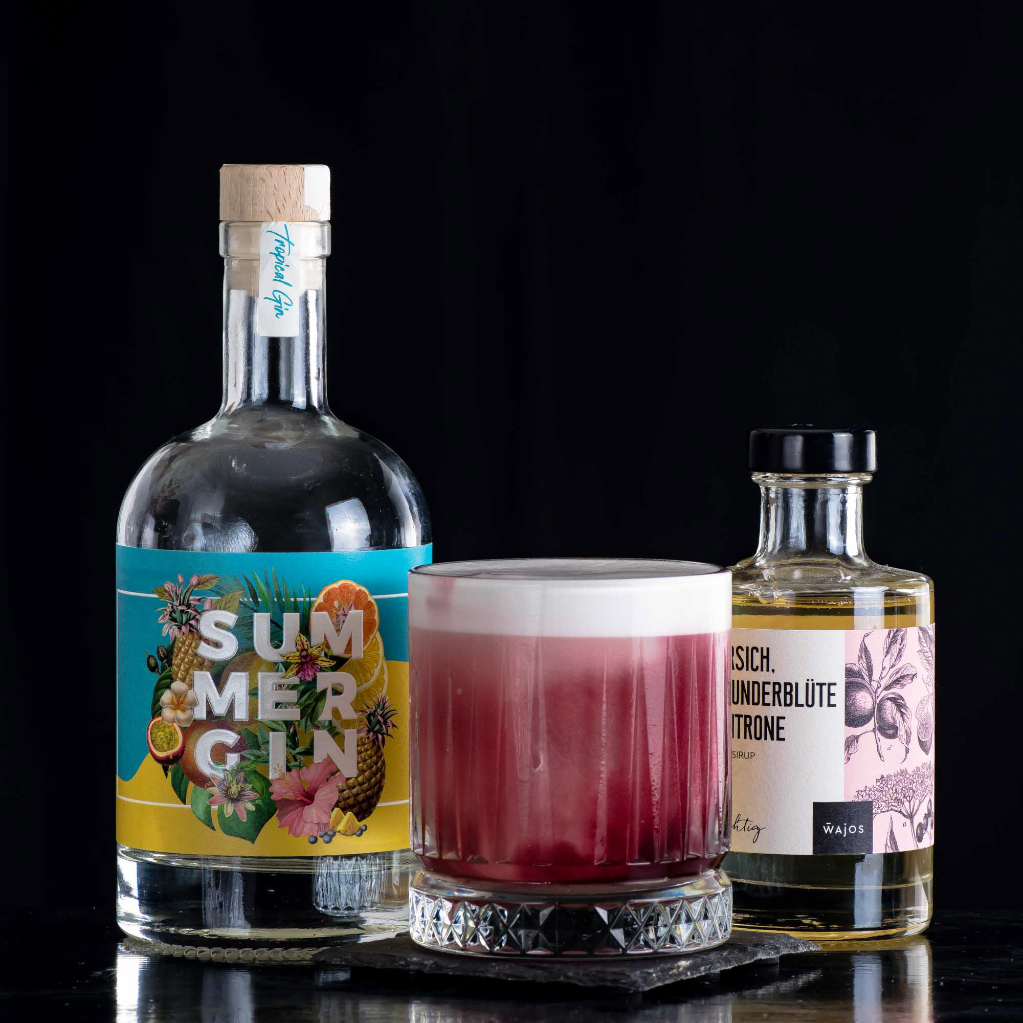 Wajos Summer Gin im Summer Moon Sour.